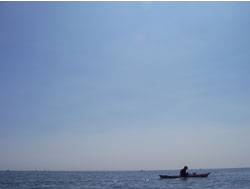 もうあなたは、海を歩く人です。