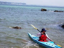 もうあなたは、海を歩く人です。